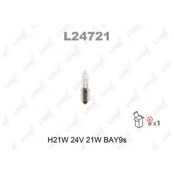 Лампа  h21w 24v bay9s