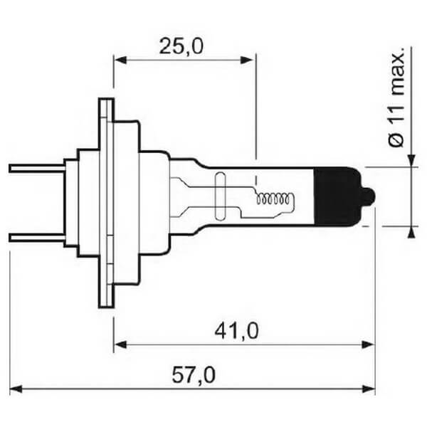 Лампа H7 +50 Light 12V(55W) (картон)