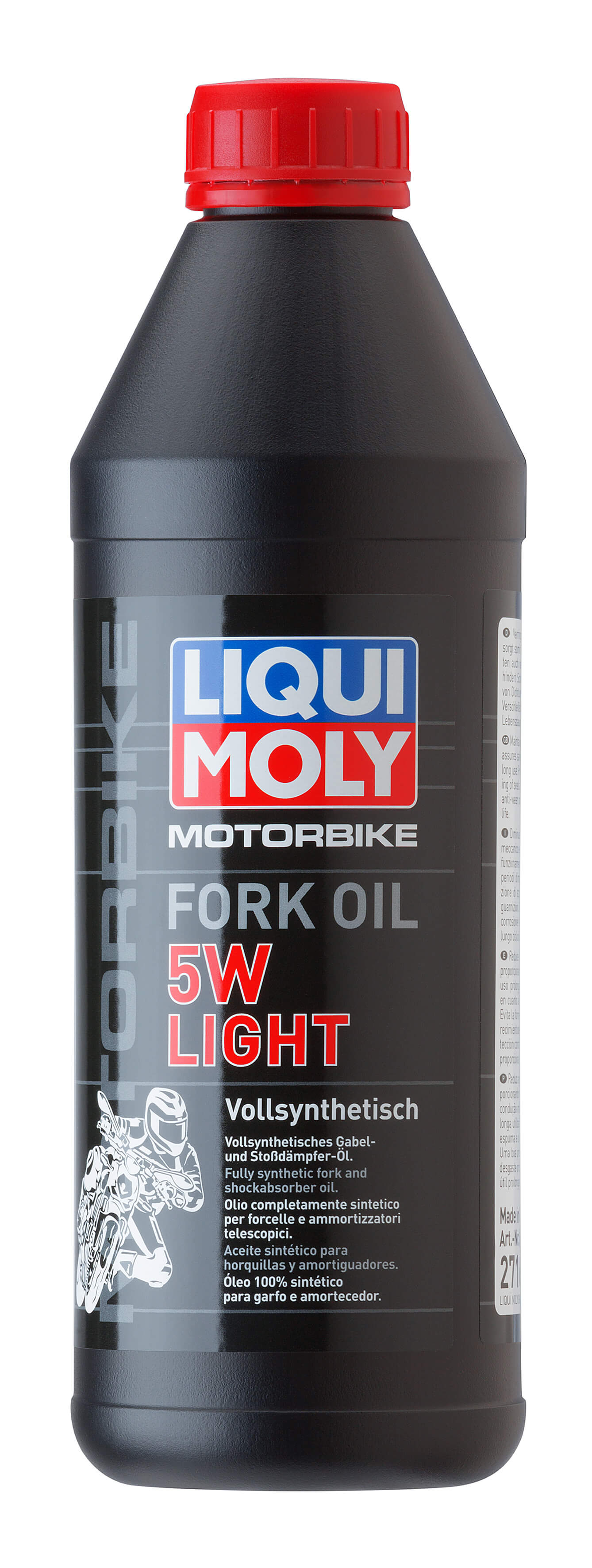 Масло для вилок и амортизаторов 5W (синтетическое) Motorbike Fork Oil 5W Light  1L