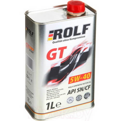 Масло Rolf GT SAE 5W40 API SN/CF  1л "12"