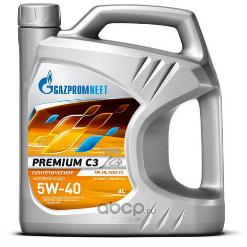 Масло Gazpromneft Premium C3 5W40 4л