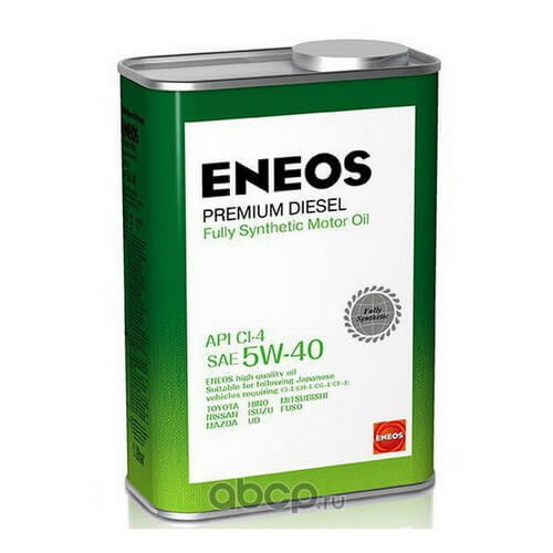 ENEOS Масло Premium Diesel CI-4 5W-40 1л