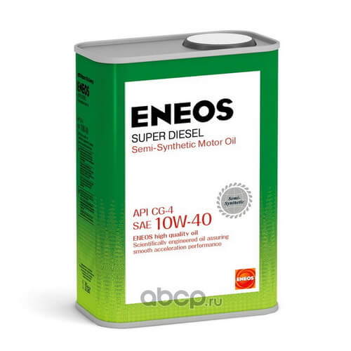 ENEOS Масло Super Diesel CG-4 полусинтетика 10W40 1л