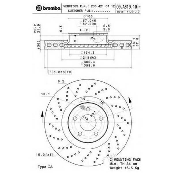 Передние Тормозные Диски Купить Диски 360 Мм