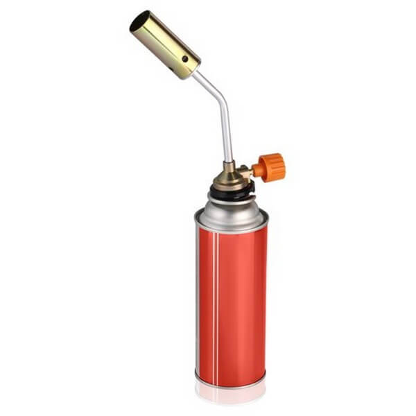 Горелка газовая на цанговый баллон, ручной поджиг, 20x6,8x4 см (AIRLINE) AGT-01