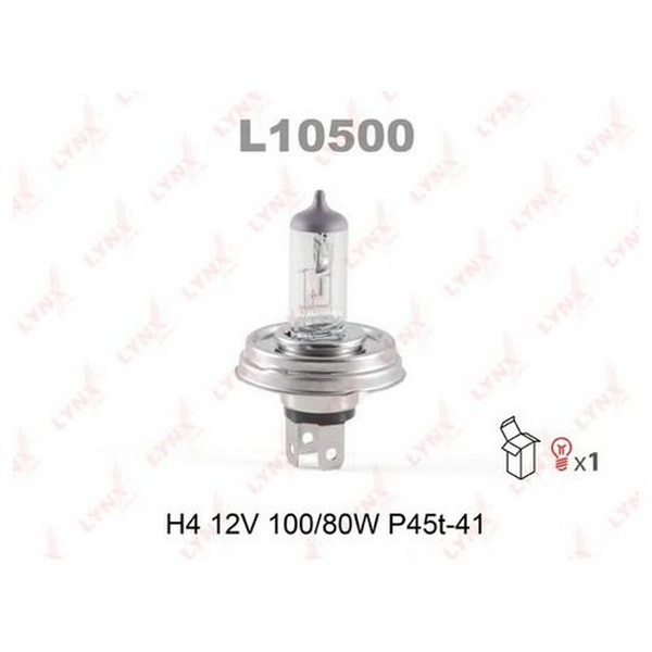 Лампа H4 12V 100/80W P45T-41