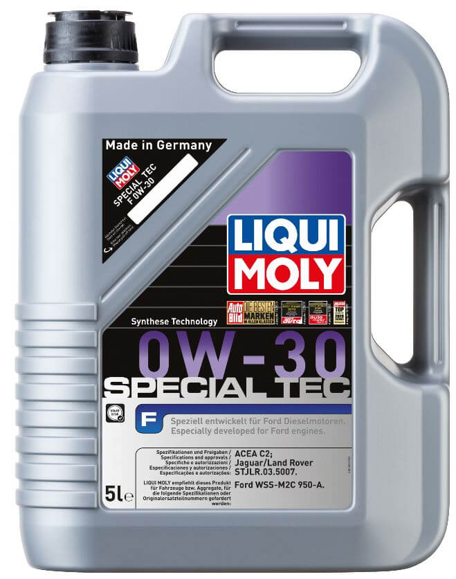 8903 LiquiMoly НС-синт. мот.масло Special Tec F 0W-30 SN C2 (5л)