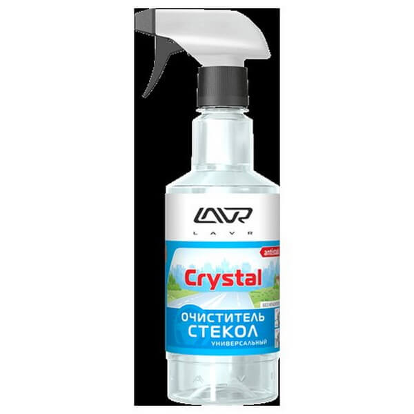 Очиститель стекол Кристалл с триггером LAVR Glass Cleaner Crystal 500мл