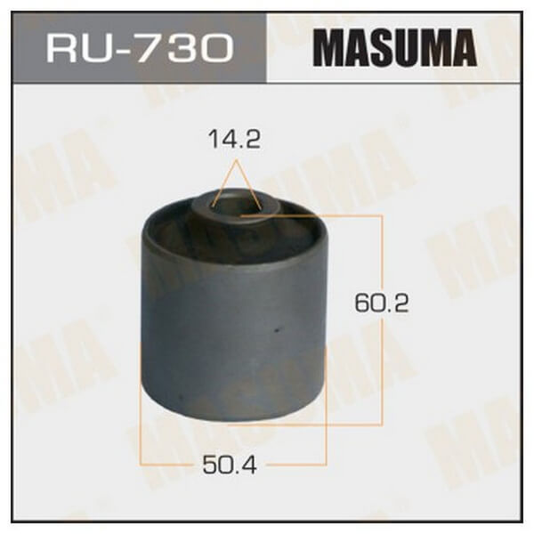 Сайлентблок Masuma" Ru-730/ LAND CRUISER, LX470 / UZJ100L, UZJ100W rear up | зад |"